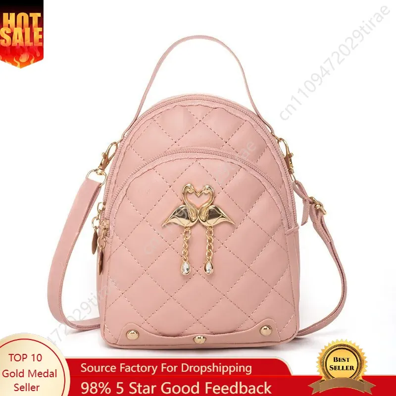 Rilibegan Women Fashion Backpack Ins New Style Female Handbag Leisure Mini Fashion Women Backpacks Phone Packs MIni Backpack