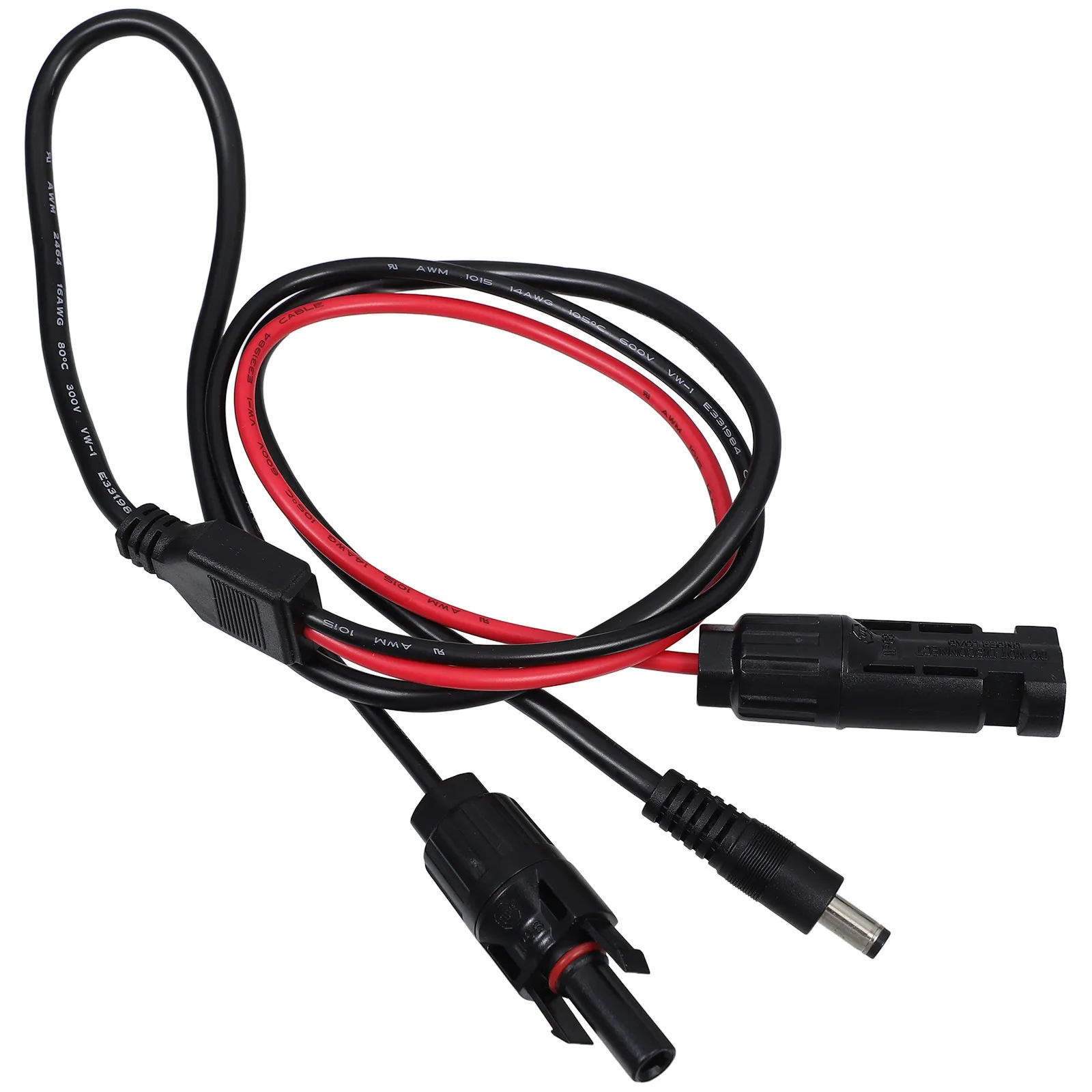 

to Dc 5525 Solar Panel Extension Wire Adapter Cable for Automotive Rv Home Solar Connector Plug Converter Charging Cable