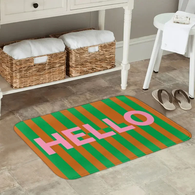 VIKAMA Streifenmuster, grün, o – Home Outdoor Bathroom Bewertung und Preis