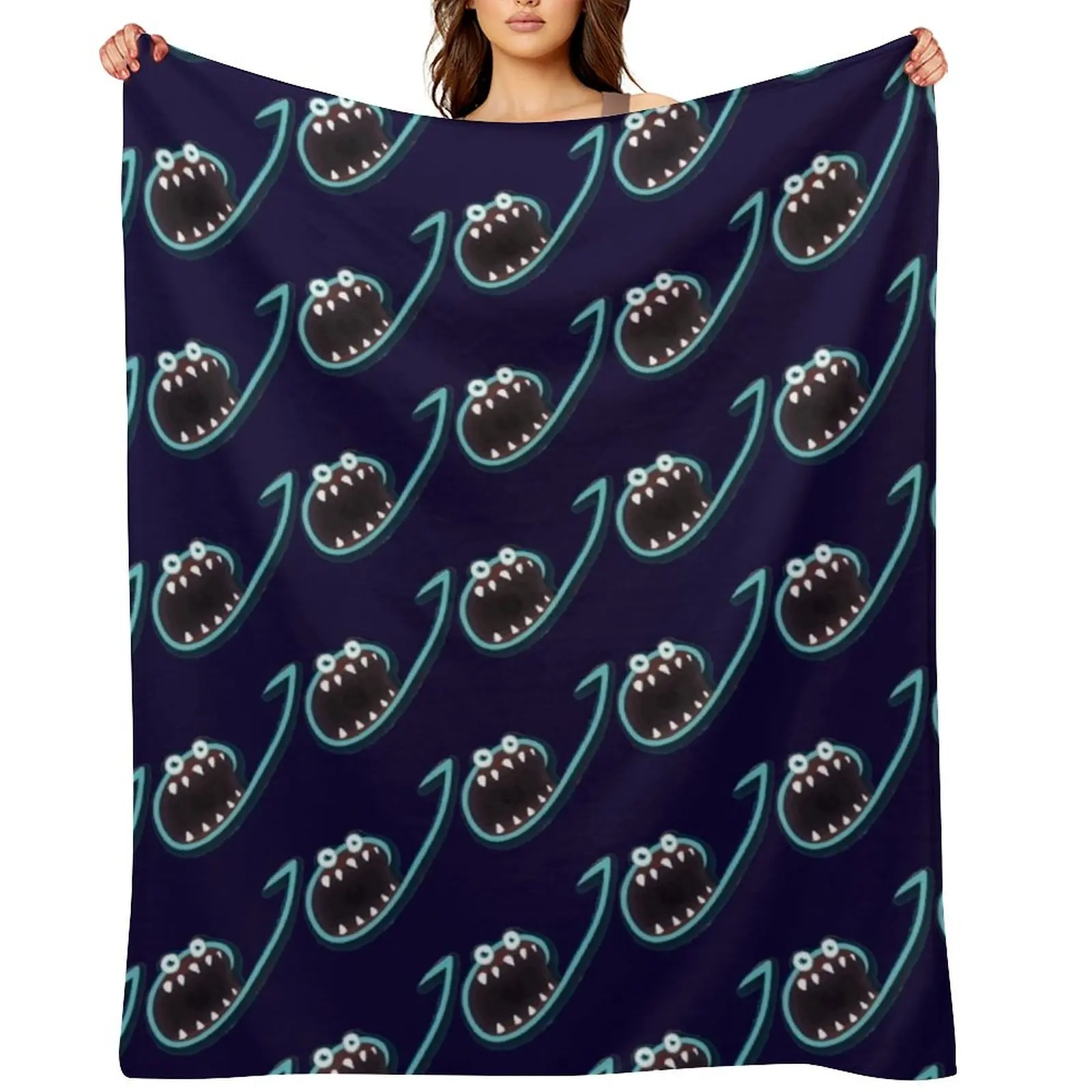 

Jerma Logo Throw Blanket Soft Furrys Bed Heavy Blankets