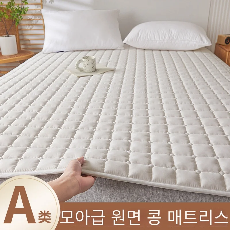 White Foldable Tatami Sleeping Mat Mattress Children Kids Single Bedding Pad Home Thicken Warm Single Bed Mattresses 매트리스