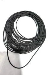 1.6mm rubber solid elastic rubber line 5- 10m rubber line for fishing traditional level round elastic rope tied line fish