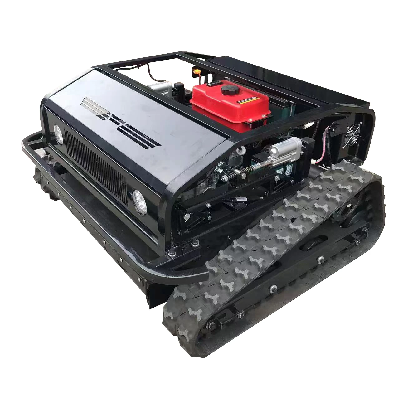 Heißer Verkauf Rasenmäher Motor 9 PS Gartenmäher Fernbedienung Raupenmäher zu verkaufen