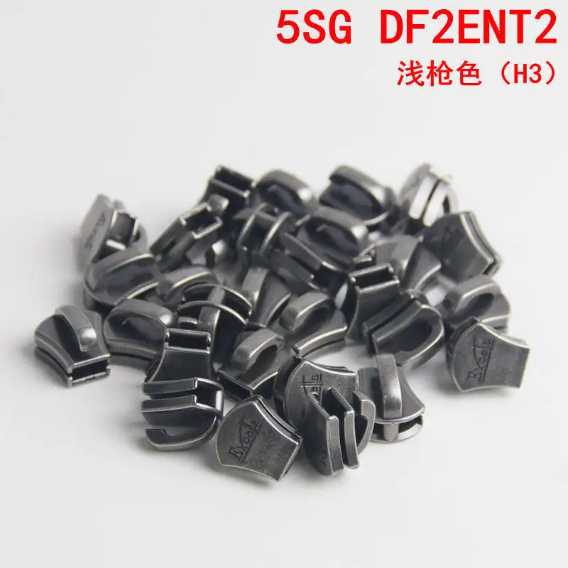 100 Stück japanische Metallschieber YKK Excella Reißverschlussköpfe für Kleidung, Gepäck, Lederzubehör 5SGDF2ENT2 – Detail 4