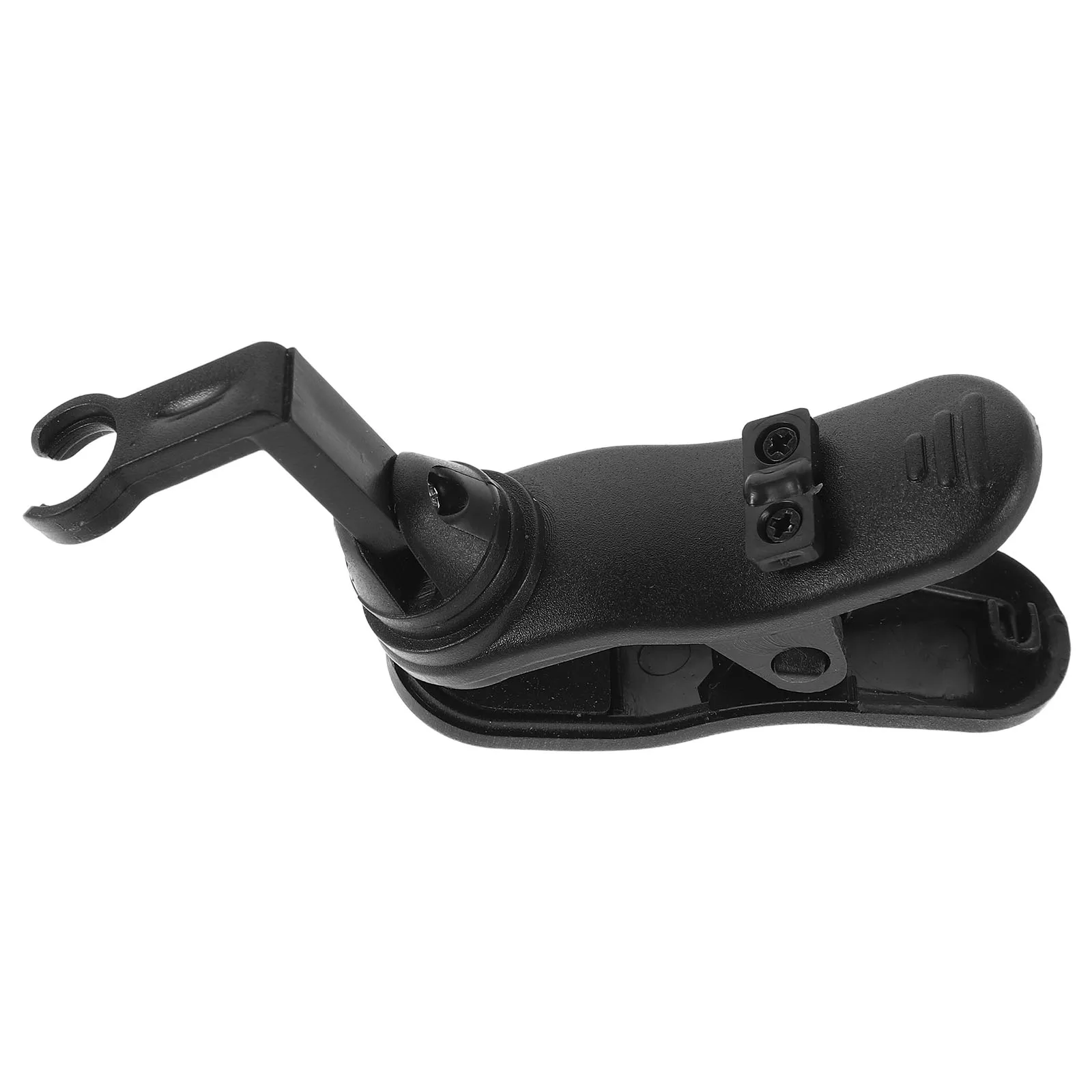 

Recorder Microphone Clip Clip-on Mount Wind Instrument Holder Plastic Flute Clamp