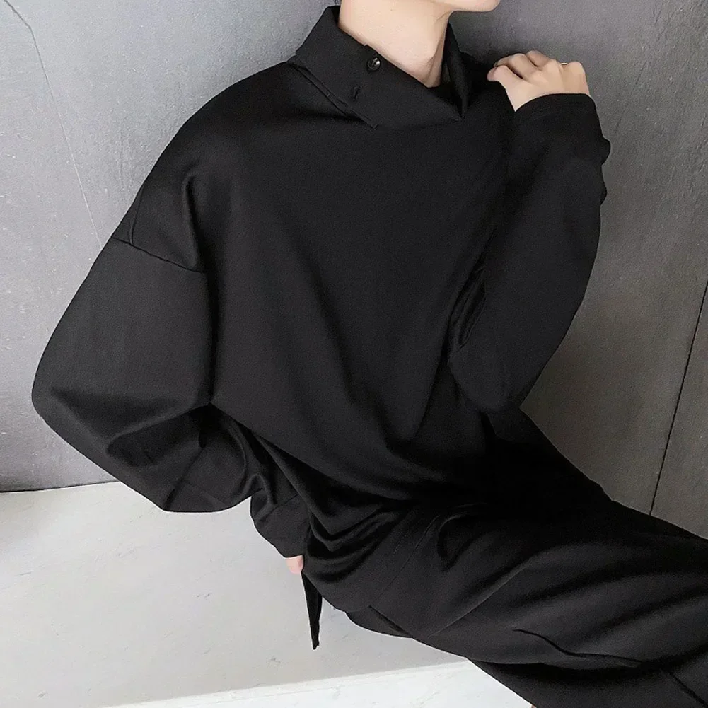 

All Season Clothing Streetwear Bottoming Shirt Casual Turtleneck Brand New Condition Polyester Fabric Slight Stretch