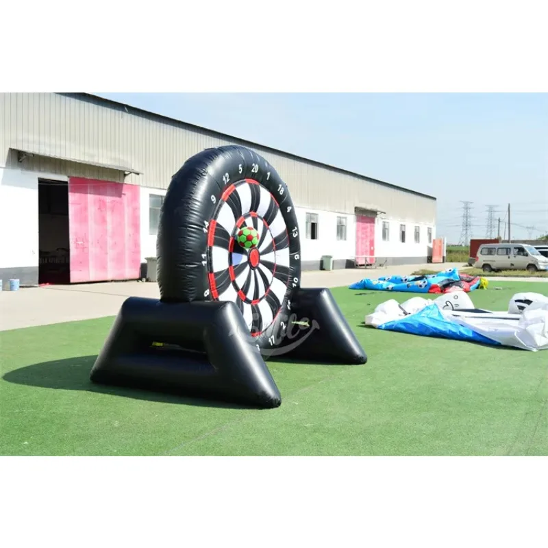 

Carnival Game Inflatable Football Dart Game Inflatable Dart Board Inflatable Soccer Dart for Sale