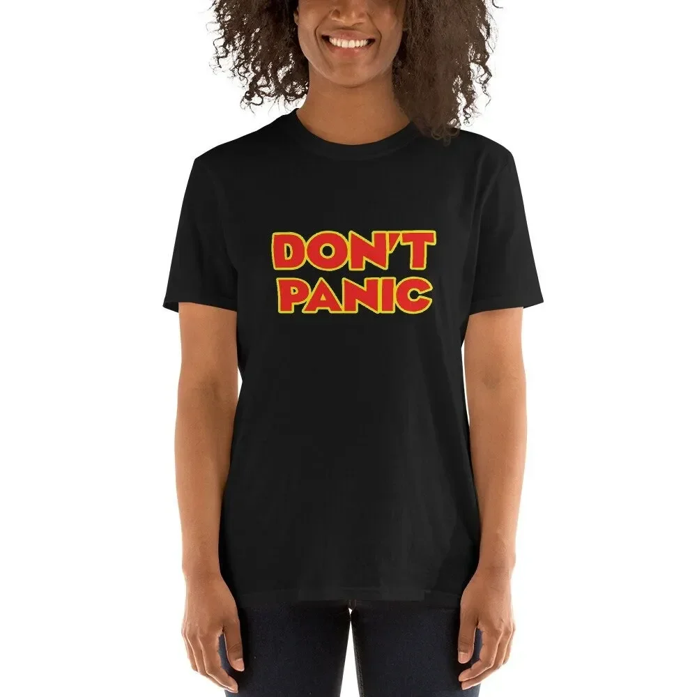 Don'T Panic T Shirt Hgttg