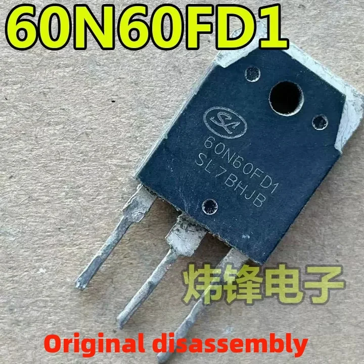 5PCS Genuine Original disassembly SGT60N60FD1PN 60N60FD1 TO-3P 60A600V