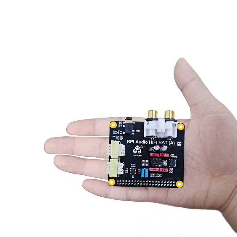 Raspberry Pi 5 PCM5122 I2S HIFI sound card DAC expansion also supports the full range of PI4/PI3/Zero