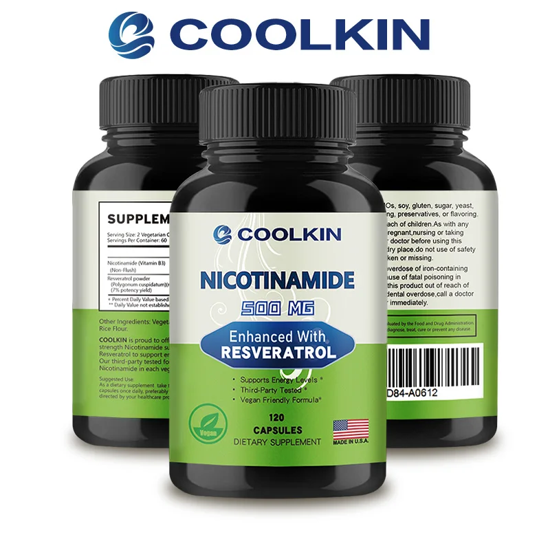 Nicotinamide 500mg - Whitening Skin, Anti-aging, Supporting NAD, Skin Cell Health