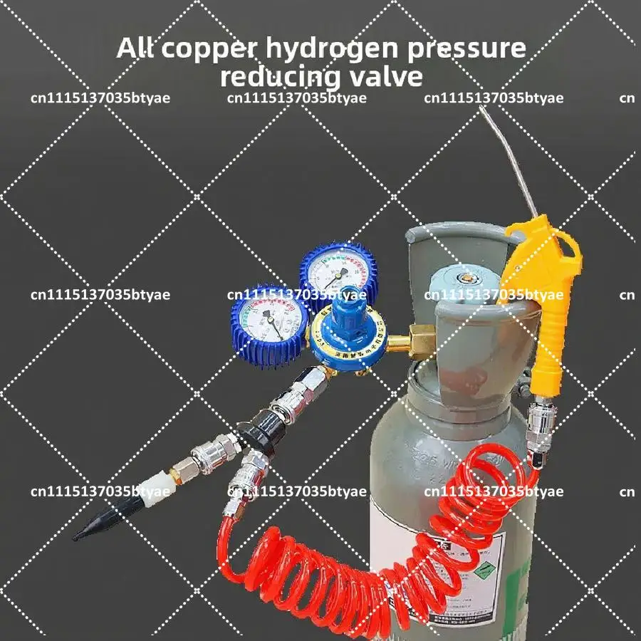 Balloon Party Helium Inflation Equipment, Dual Stage Regulator with Brass Valve for High Low Pressure Gas Cylinders