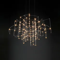 Living room ceiling modern and minimalist creative firefly restaurant pendant lamp clothing store front desk bedroom lamp