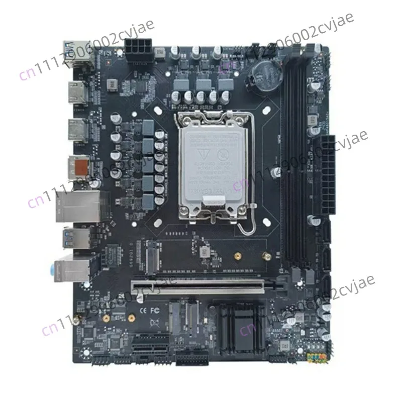 H610 desktop computer main board m.2 interface DDR4 memory LAG1700 pin cpui5 12400F 12100
