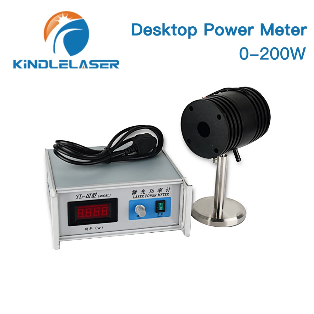Gamma da tavolino 0-200W della prova del misuratore di potenza del Laser di CO2 di KINDLELASER uso lunghezza d'onda 10.6um tensione in ingresso ca 220V Modle YL-S-III