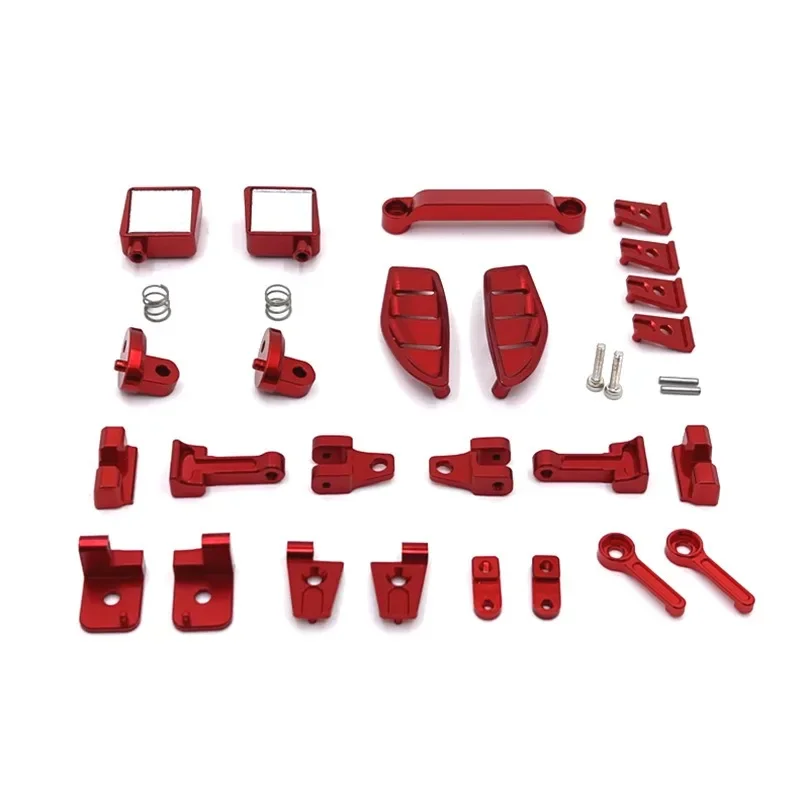 Exclusive for MJX 1/12 H12Y/H12Y+ RC Cars 41g Metal Car Body Decoration Parts Made of 6061 Aluminum for Upgrading and Modifying