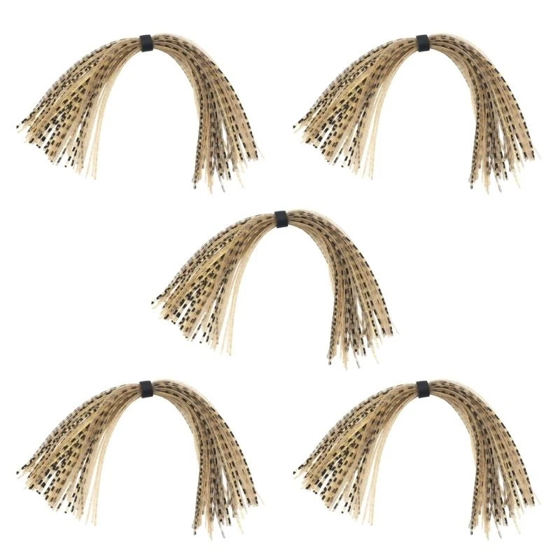 Q39E Silicone DIY Fishing Jig Legs Lures Fly Tying Materials Fishing Jig Baits Skirts view 2