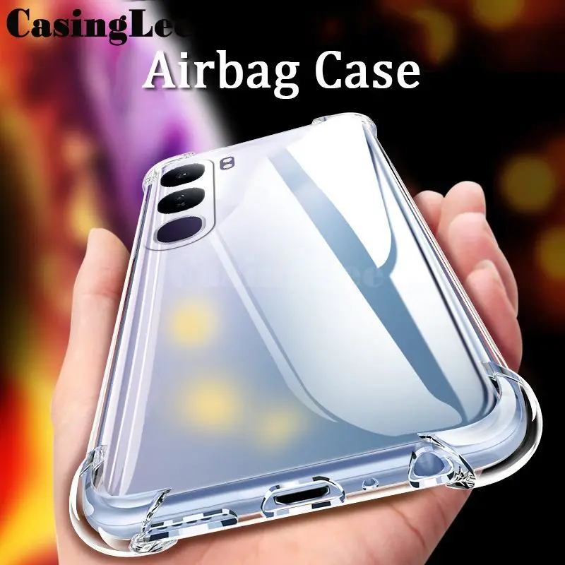 Clear Shockproof Silicone Case For vivo V40 Lite 5G Prov40 vivo Transparent Protection Back Cover VIVO V40 pro V 40 v40 lite 4G