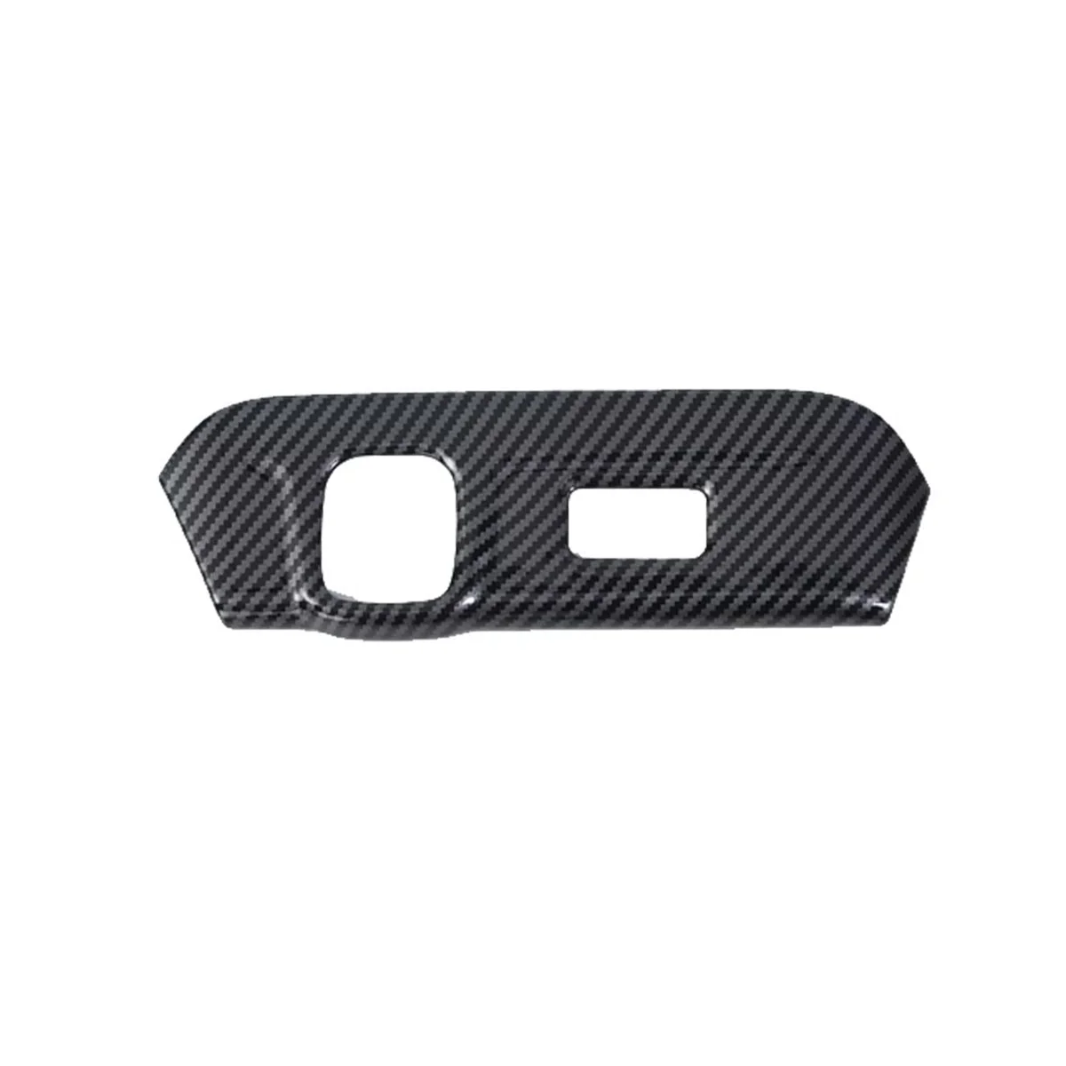 For Chevrolet Seeker Trax 2023 2024 Centre Console USB Port Panel Cover Trim Interior Accessories , ABS Carbon Fiber