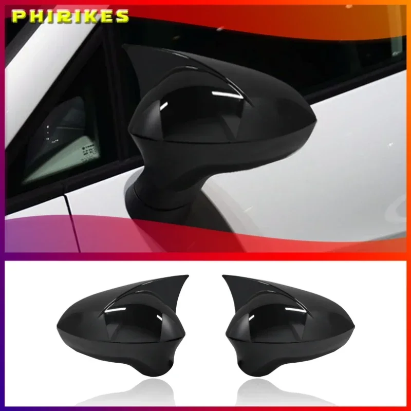 

Rearview Mirror Cap Wing Side Mirror Cover Fit For Seat ibiza Cupra 2009-2017 Performance Car Accessories