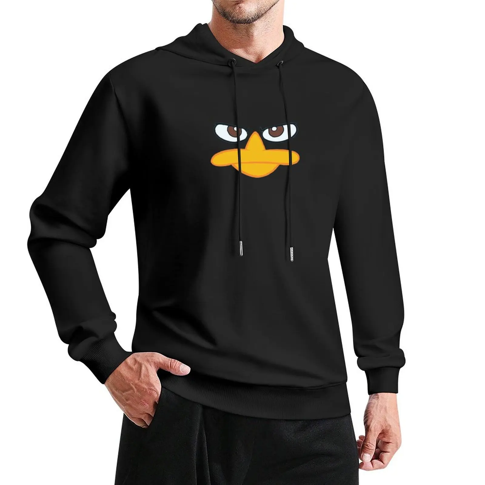 Perry The Platypus Pullover Hoodie autumn japanese style men's autumn clothes autumn jacket men hoodie oversize