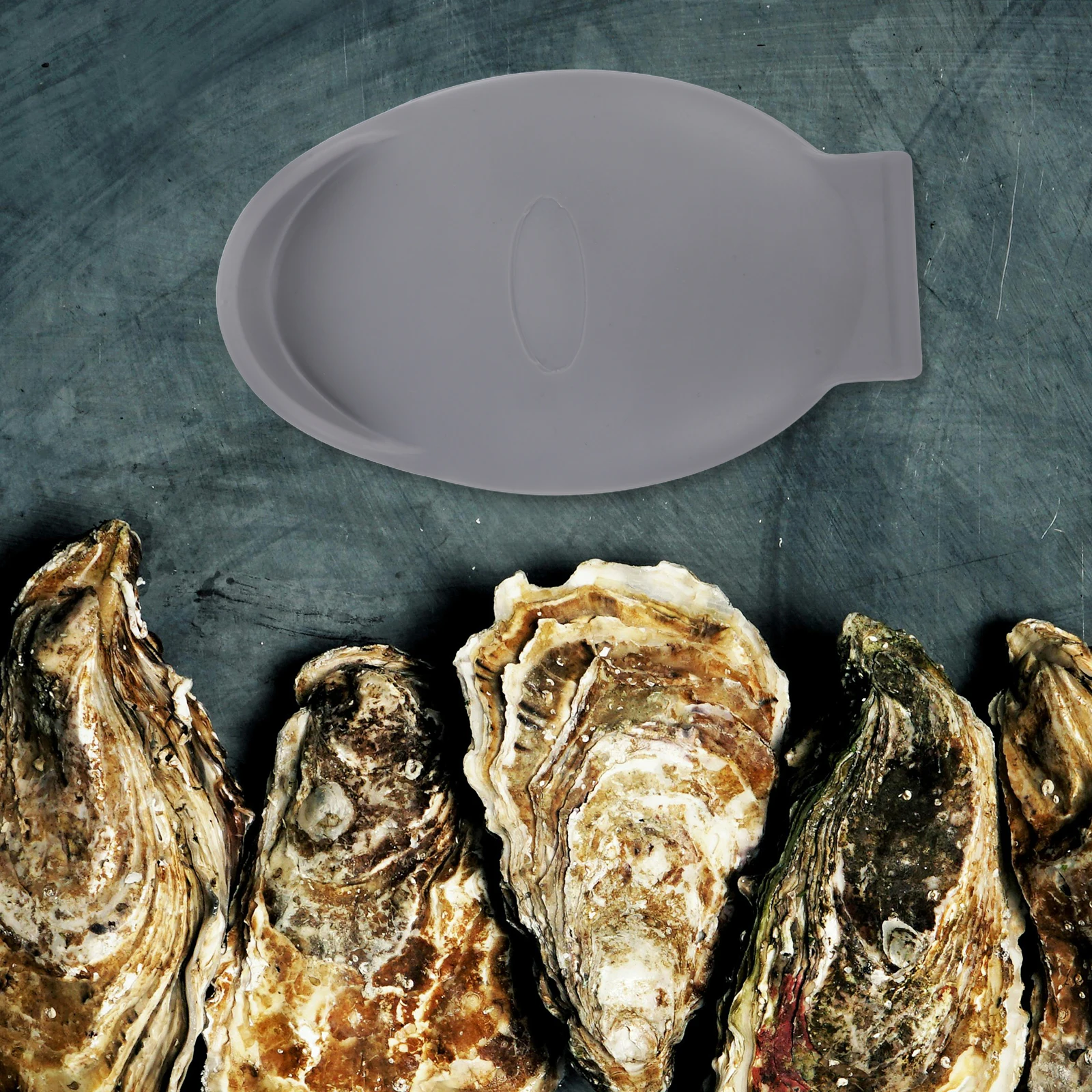 

Oyster Opener Silicone Shucking Tool Compact Lightweight Ergonomic Suitable Sizes Oysters Clam Scallop Shellfish Kitchen