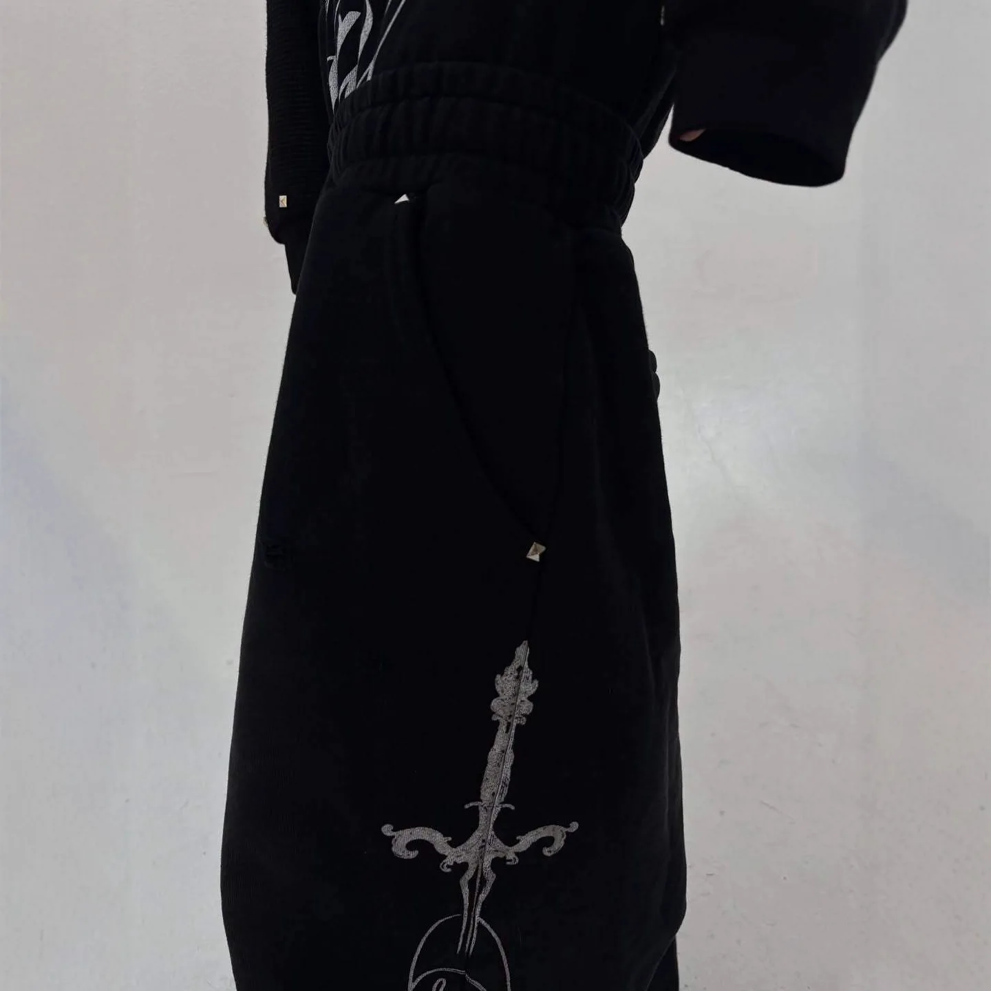 กางเกงขายาวทรงตรงสไตล์วินเทจอเมริกันยุค Y2K สำหรับผู้หญิง มีเชือกผูกเอว ทรงหลวมใส่สบาย เหมาะกับทุกโอกาส