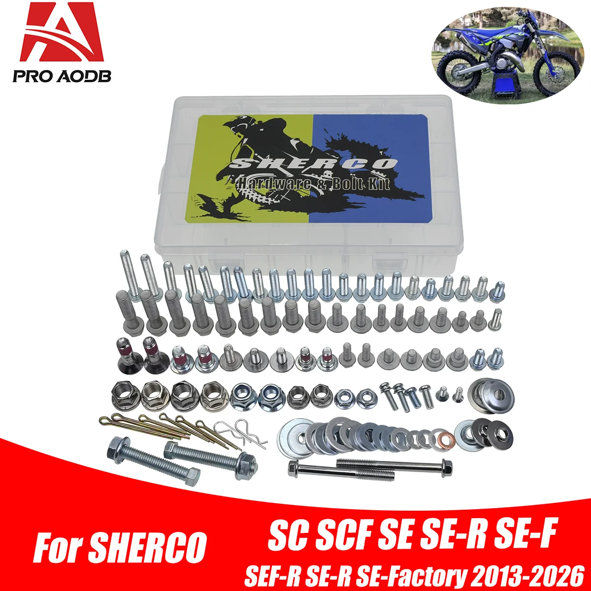 Screw Bolt Hardware Repair  Motorcycle Parts For KTM EXC EXCF XC XCF XCWF SXF & Sherco SC SCF SE SEF SEF-R Enduro Dirt Bike