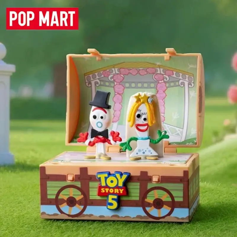 POP MART DISNEY PIXAR TOY STORY 5 Series Mystery Box Genuine Blind Box Guess Toys Bag Ornament Figurines Home Decor Desktop Doll