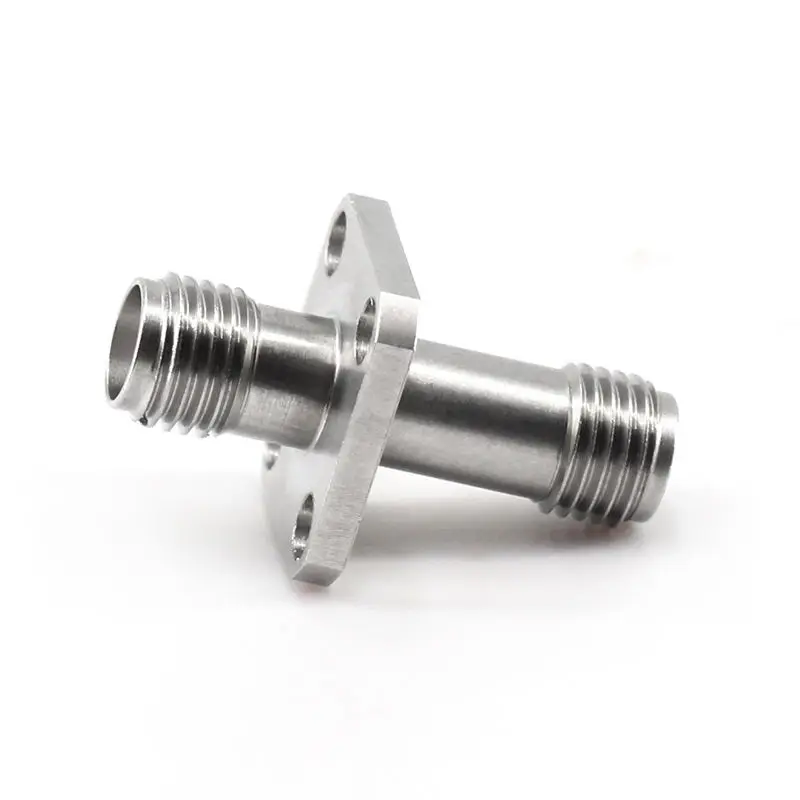 

SMA 4-hole Flange Panel Mount Adapter SMA Female Jack Coaxial Adaptor RF Signal Antenna Stainless Steel Connector