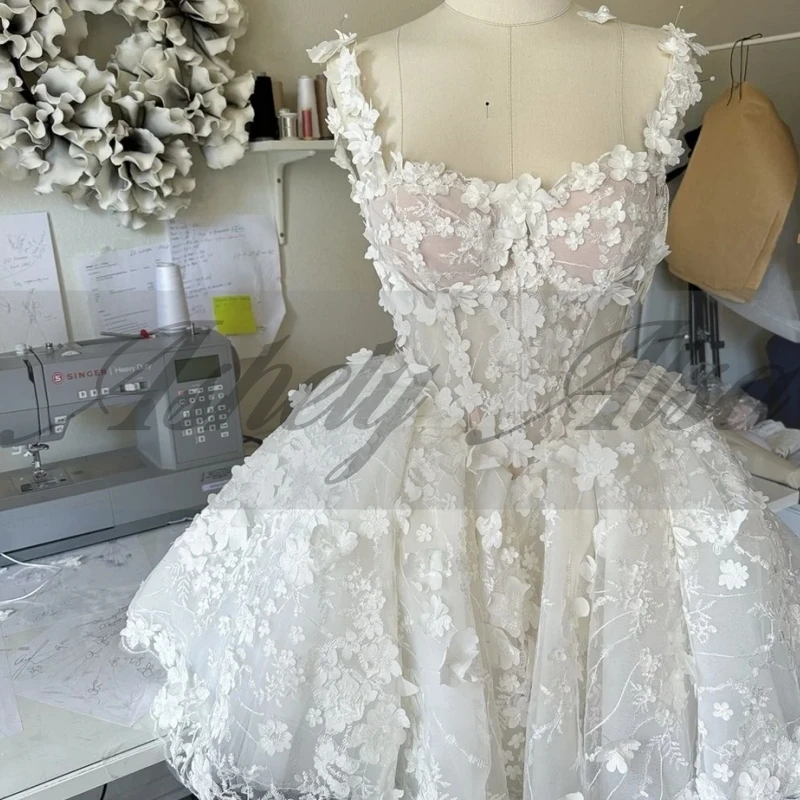 A2446 Vestidos cortos elegantes para graduación, vestido de fiesta con corsé Floral y tirantes finos, Mini vestido de fiesta de cóctel, boda de graduación personalizada