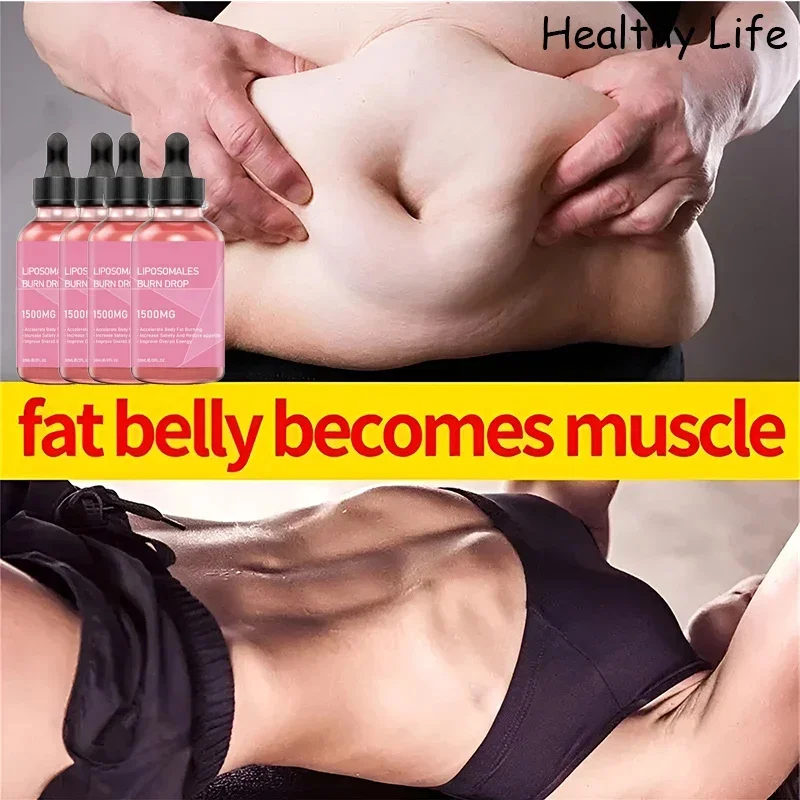 Lifting Body Essential Oil Massage Belly Thinning Serum Tummy Fat Burning Anti Cellulite Women Waist Leg Arm Shaping Oil