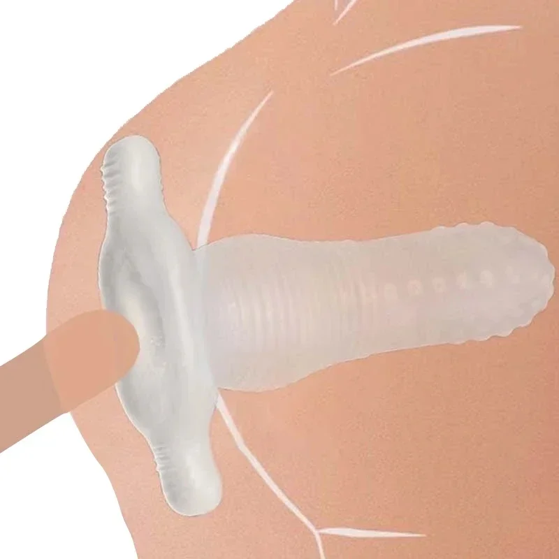 Dilator Anal silikon lembut colokan Anus Expander untuk dewasa Anal pelatih seks mainan Gay ButtPlug prostat pijat ekspansi