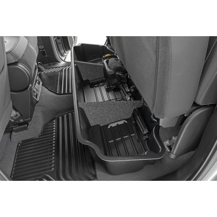 Under Seat Storage for Chevy Silverado 1500 (2019-2024) & 2500HD/3500HD (2020-2024) - Custom-Fit Under Seat Truck