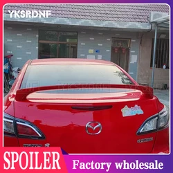 For Mazda 3 Spoiler 2011 2012 2013 4 Doors Tail Wing Decoration High Quality ABS Plastic Unpainted Primer Rear Trunk Spoilers