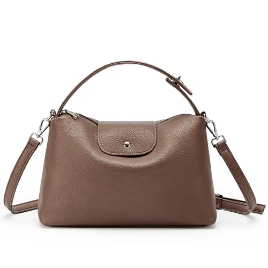 

KALIDI Soft Vegan Leather Hobo Bag Crossbody Purses Satchel for Women with Top Handle