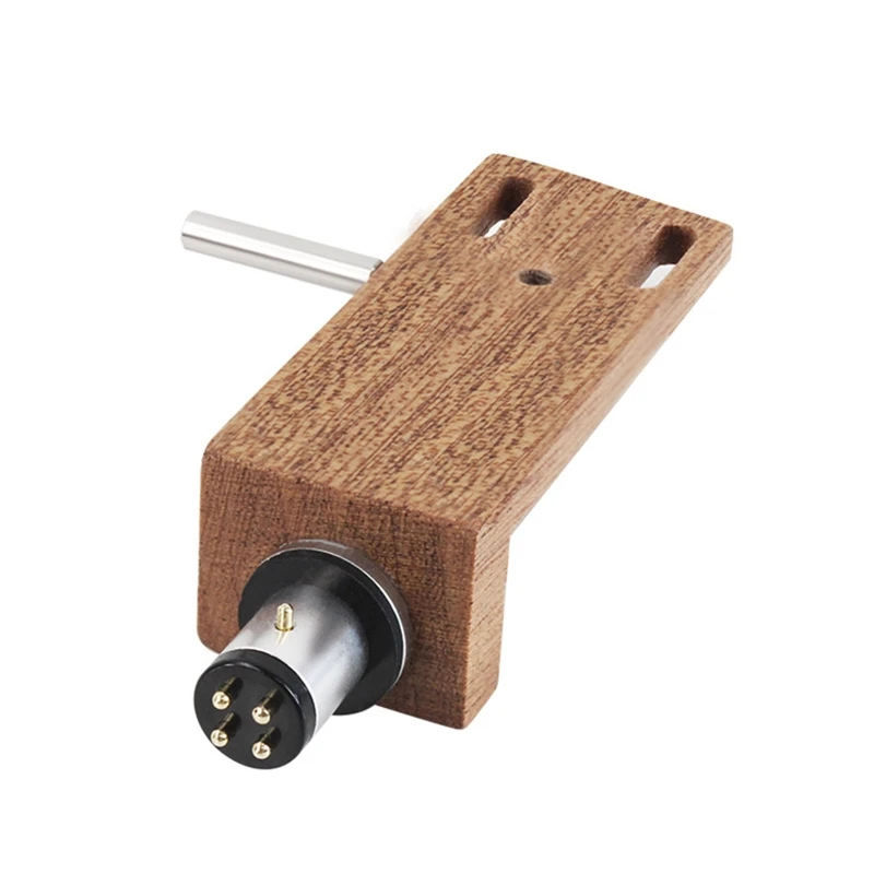 Description Picture 6 of itemXD99 Cherry Wood Turntable Headshell Mount for LP Phono Cartridge Replacement Phonograph