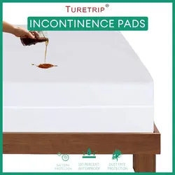 Zipper Waterproof Bed Cover Bed Bug Proof Mattress Protector Fully Foam Cover Queen