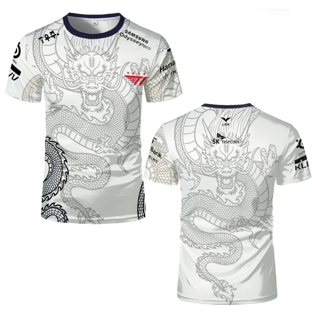 

Men's and Women's Youth Sentiment LCK Demon King Special Edition 3D Print Short Sleeve Sports and Leisure Cycling Clothes