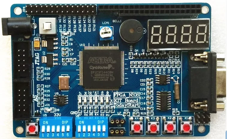 Płytka rozwojowa FPGA Altera Cyclone EP1C3T144 Płyta główna z UART MAX232 JTag AS