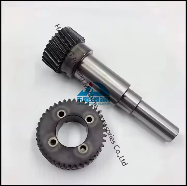 Peças sobressalentes para máquinas de impressão, eixo de engrenagem para mitsubishi d3000 v3000, acessórios de impressão offset, 28 dentes e 41 dentes