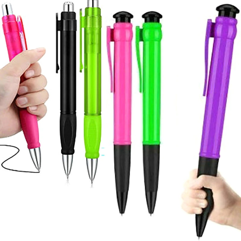 New-28.5cm Oversized Giant Ballpoint Pen Personality Stationery School Props Gifts Big Gel Pen Neutral Pen Writing Supplies