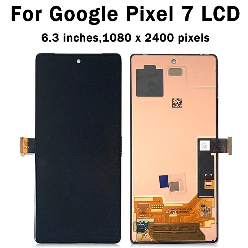 New For Google Pixel 7 Pixel 7 GVU6C, GQML3 LCD Display Screen Touch Panel Digitizer For Google Pixel 7 Pro GP4BC GE2AE LCD