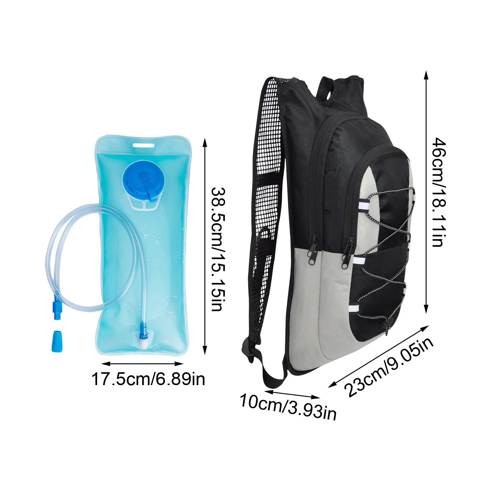 أزياء Colorblock في الهواء الطلق خفيفة الوزن المحمولة دراجة أكياس تسلق المشي لمسافات طويلة الحقيبة MTB الطريق الدراجة المائية على ظهره #6