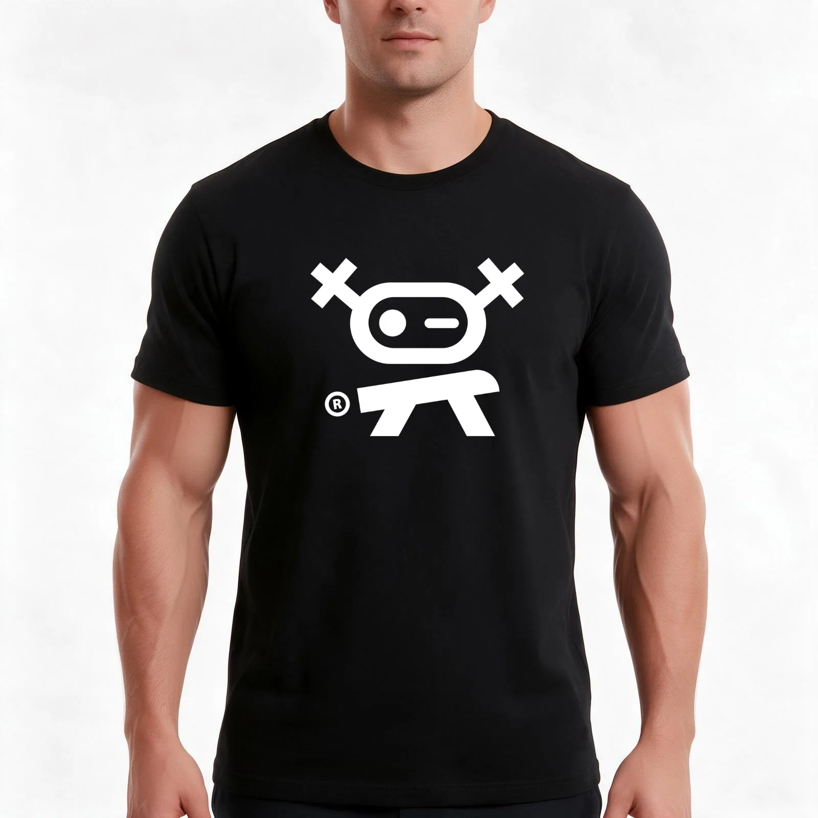Wipeout 3 - Go Curly Icon - White T-Shirt, Summer Casual Cotton Tee, Oversized Streetwear Tops, Vintage Graphic Print