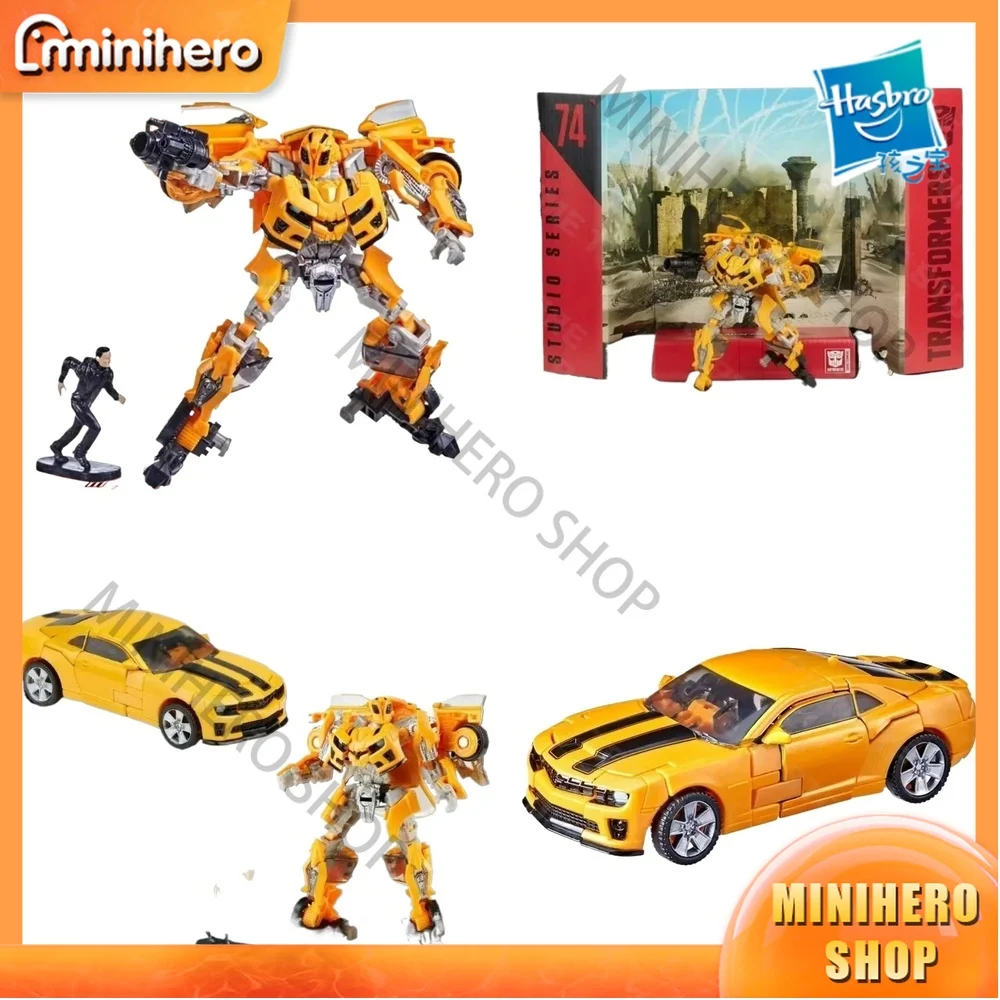 

In Stock Original Hasbro Transformers Studio Series SS74 SS-74 Bumblebee Deluxe D-Level Articulated Super Action Figure