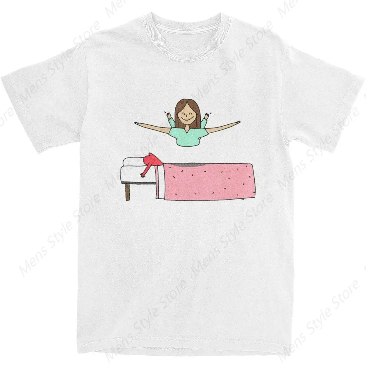 Enfermera En Apuros Nurse Men Women T Shirts Humor Cartoon Nurse Apparel Crazy Tee Shirt T-Shirt Cotton Summer Clothing