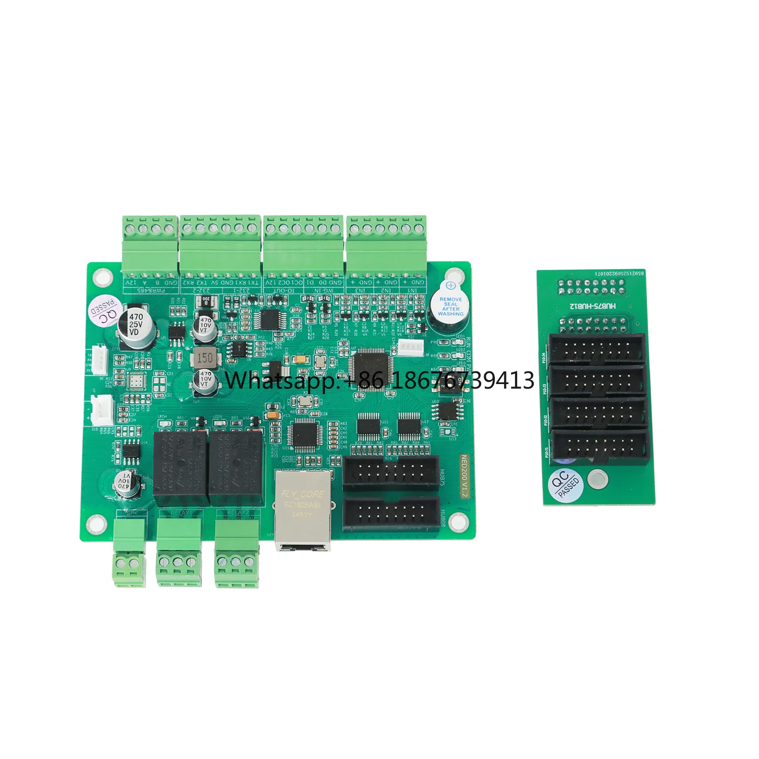 NED200 LED Display Controller Board with RS485 Ethernet MQTT Voice Relay IO