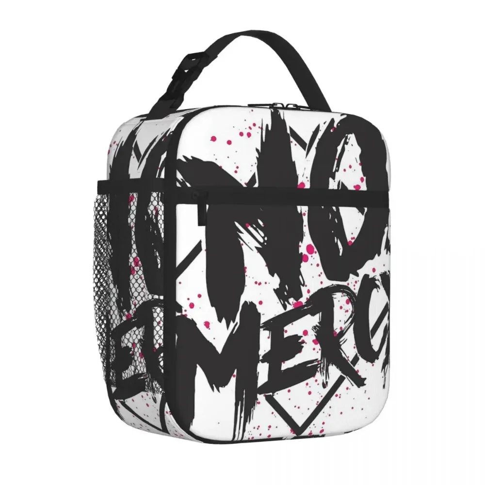 No Mercy Lunch Bags Insulated Lunch Tote Portable Bento Box Leakproof Picnic Bags for Woman Work Kids School