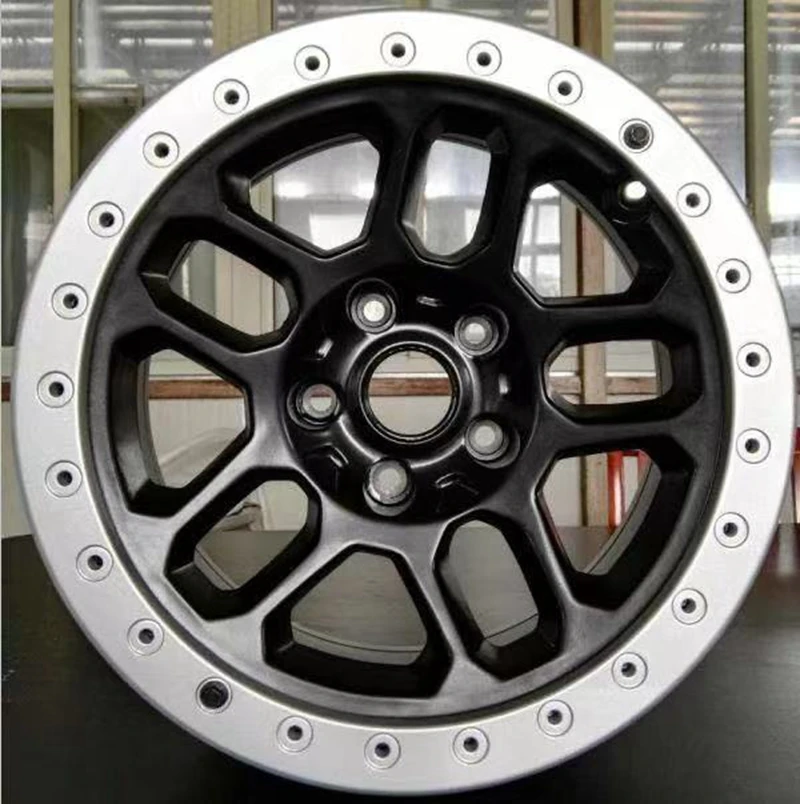 16 17 inch real beadlock rims wheels 4*4 offroad aluminum alloy wheels bead lock for Jeep Nissan Toyota